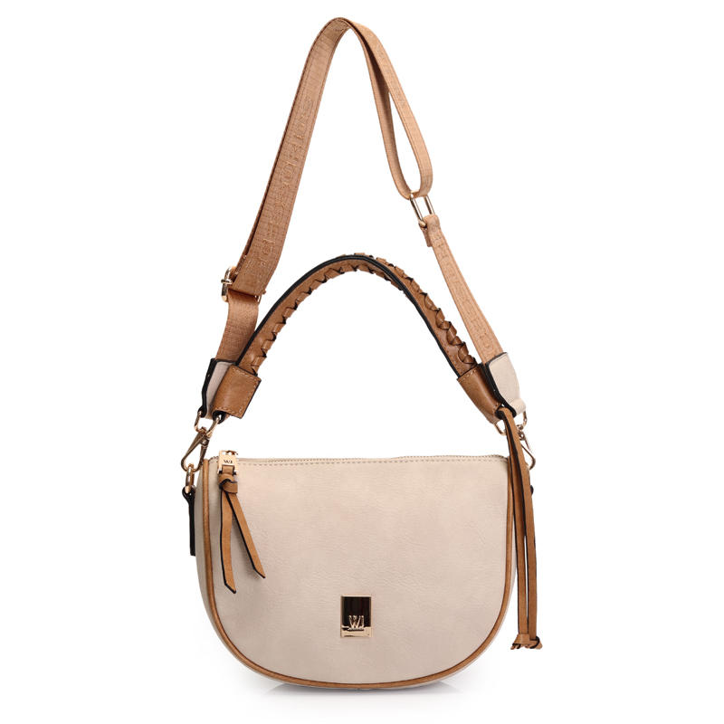 小物 jjj.24 Bolsa Transversal Media Com Alça Trançada