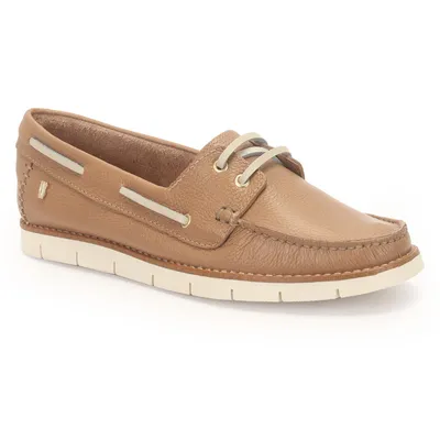 Mocassim Couro Detalhe Amarrar