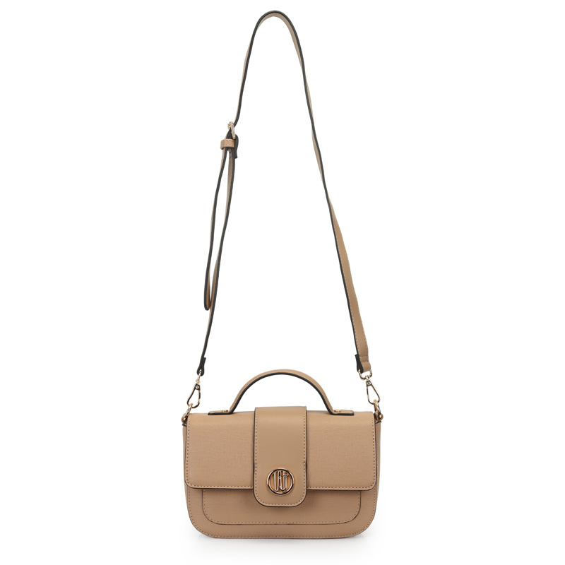 Bolsa Top Handle Media Com Recortes