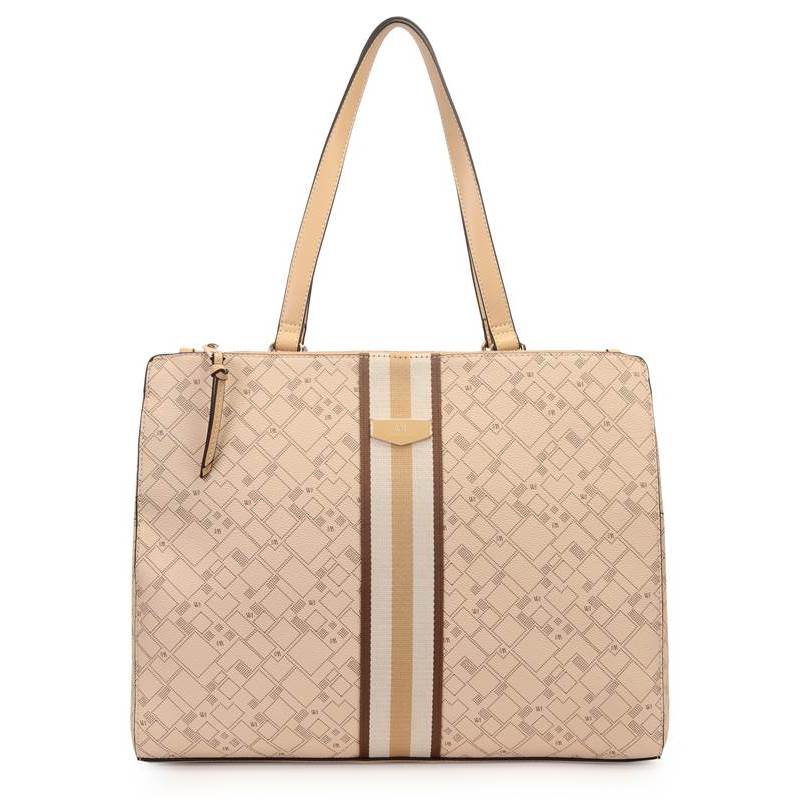 Bolsa Satchel Grande Monograma Porta Notebook 15