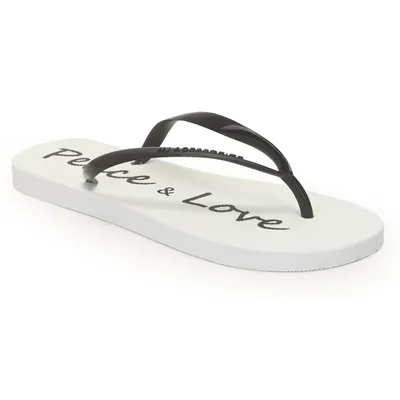 Chinelo Dedo Estampa Peace E Love