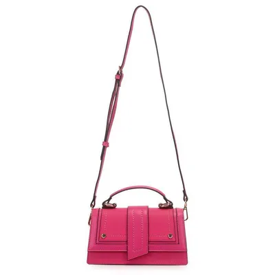 Bolsa Top Handle Pequena Detalhe Recortes