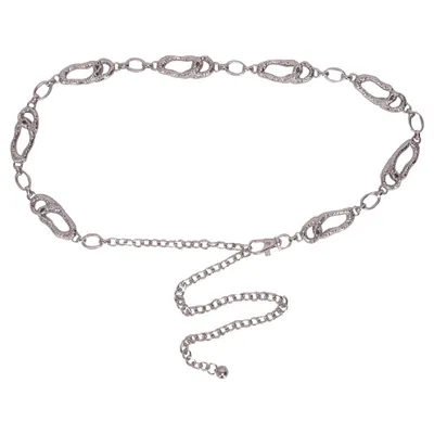 Cinto Feminino Corrente Metal 2cm