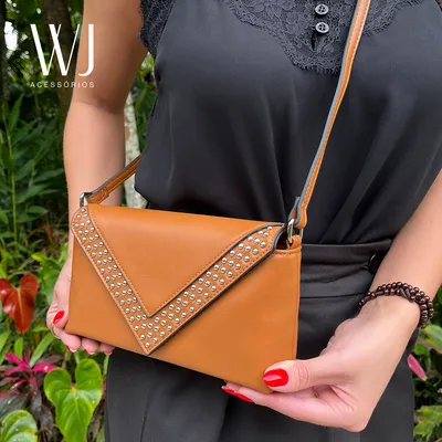 Bolsa Transversal Pequena Metais