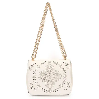 Bolsa Transversal Media Laser Com Al?a Corrente