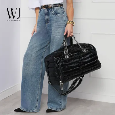 Bolsa Utilitaria Grande Nylon Matelasse