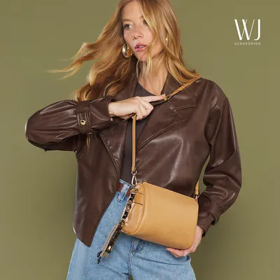 Bolsa Tranversal Bowling Media Com Chaveiro Personalizado