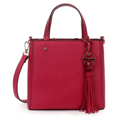 Bolsa Satchel Media Com Chaveiro Personalizado