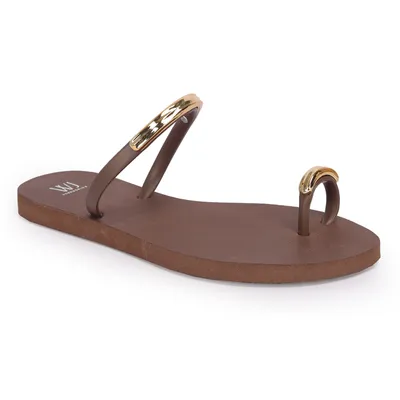 Chinelo Tira E Dedo Metal