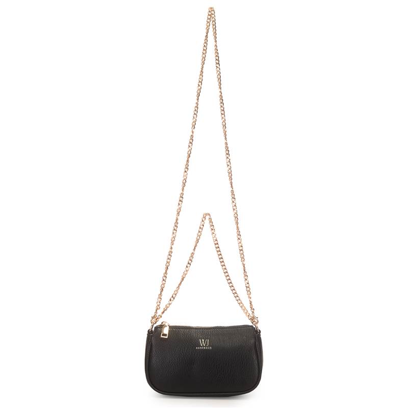 Bolsa Transversal Pequena Basica Com Alca Corrente