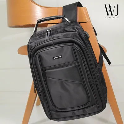 Mochila Masculina Grande Compartimento Para Notebook 17? Seanite