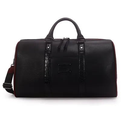 Bolsa Utilitaria Grande Detalhe Croco E Spikes