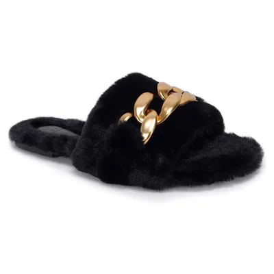 Chinelo De Pelo Corrente