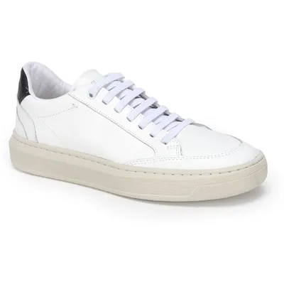 Calcado Masculino Couro Recortes