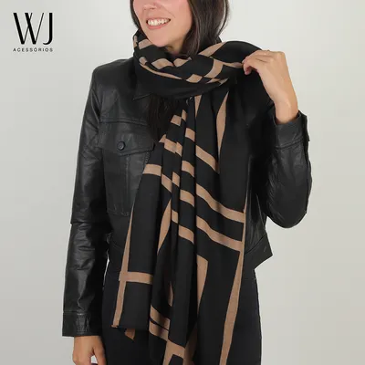 Lenco Estampa Geometrica