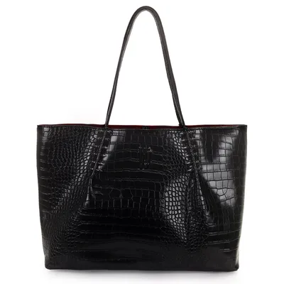 Shopping Bag Grande Croco E Spikes
