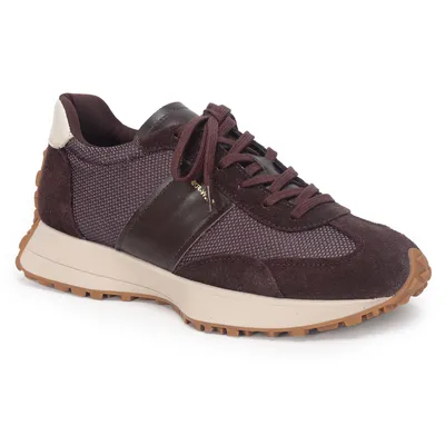 Tenis Couro Com Recortes Carimbo Wj