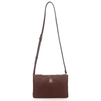 Bolsa Transversal Media Basica Com Divisoria