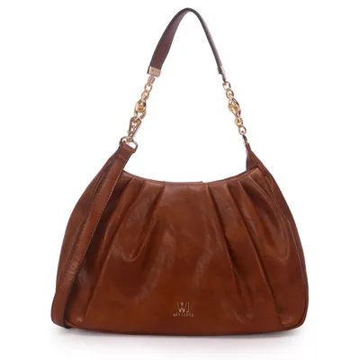 Shoulder Bag Media Drapeada