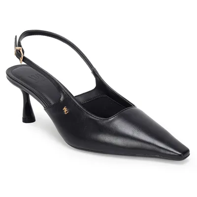 Slingback Recorte Reto 7,5cm