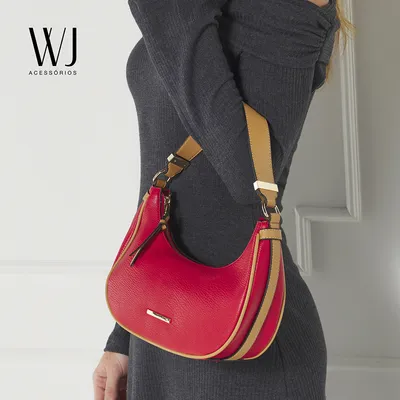 Bolsa Baguete Media Bicolor