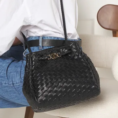 Bolsa Saco Grande Tresse Com Alca Rolete Trancada