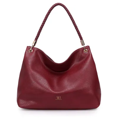 Bolsa Hobo Grande Com Alca Trancada Rolete