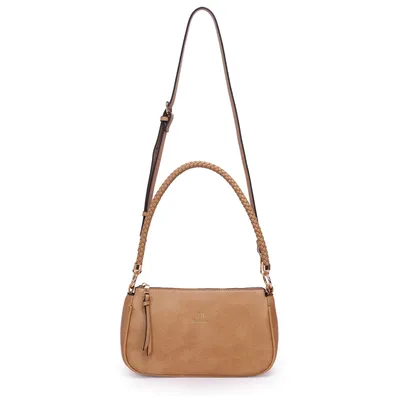 Bolsa Transversal Media Com Alca De Ombro Rolete Tresse