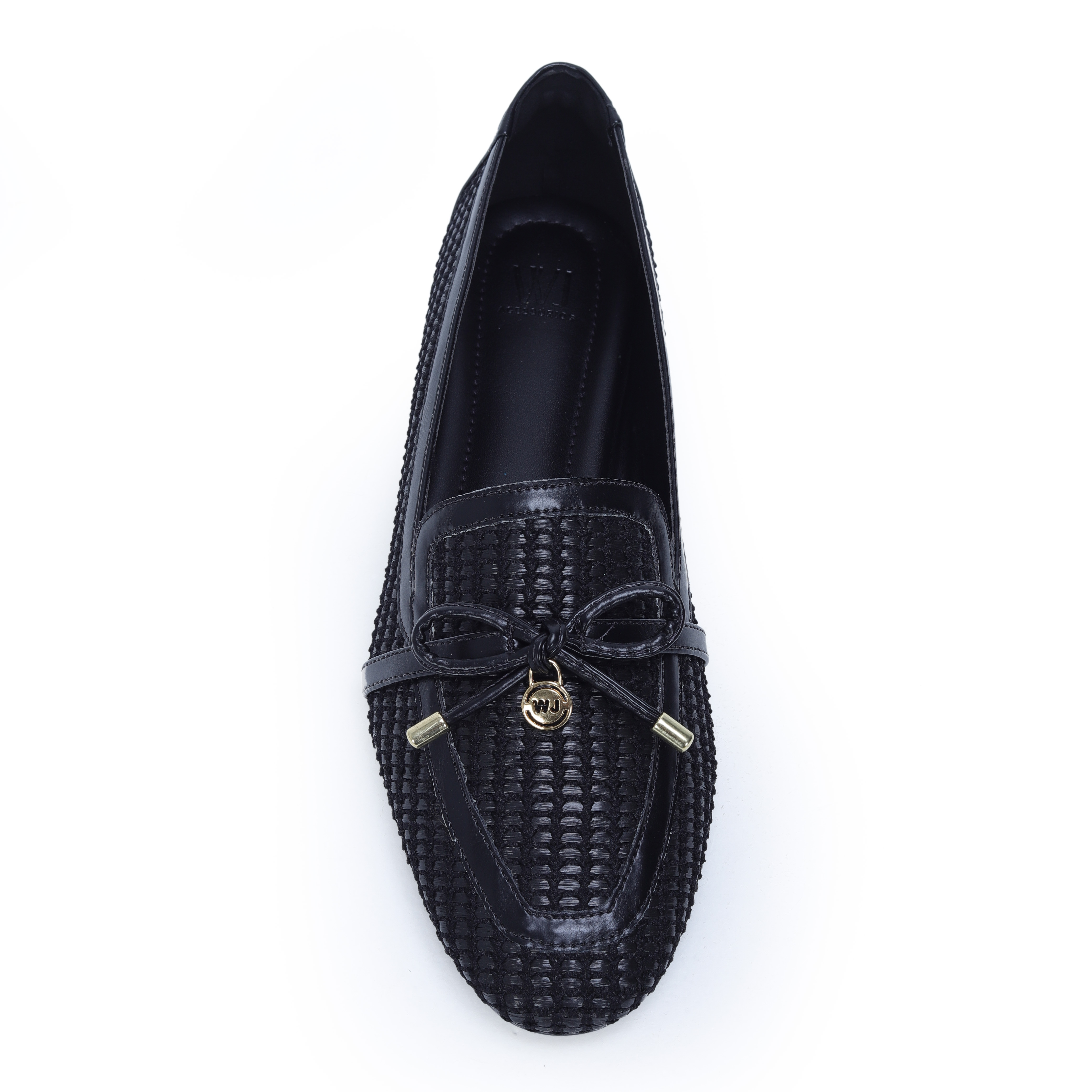 moko品 Mocassim Palha Laço Medalha Wj