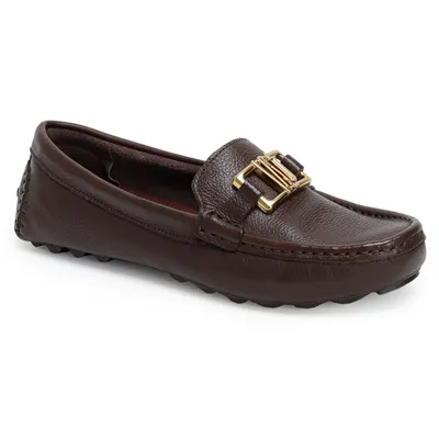 Mocassim Couro Com Metal Wj
