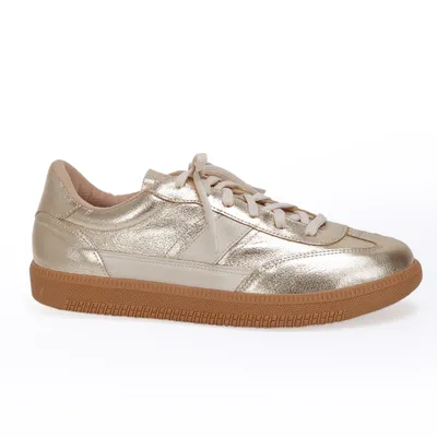 Tenis Couro Com Recortes