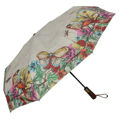 Sombrinha Automatica Tecido Estampa Floral