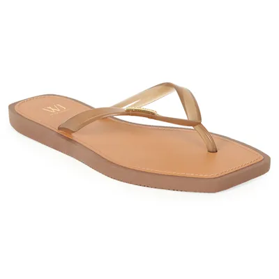 Chinelo Dedo Tira Translucida