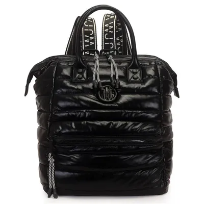 Mochila Grande Nylon Matelasse