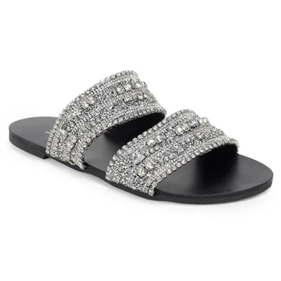 Rasteirinha Strass Pedras